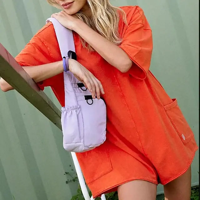 Casual Backless Jumpsuit