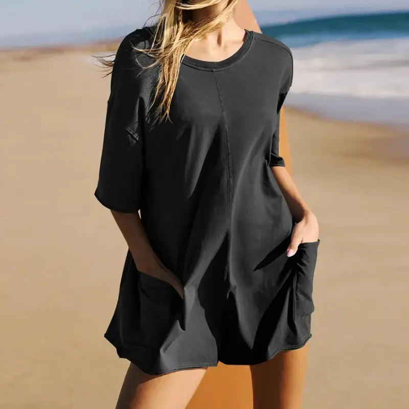 Casual Backless Jumpsuit