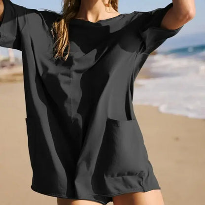Casual Backless Jumpsuit